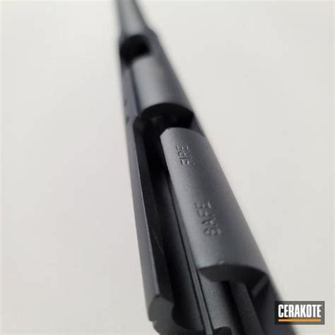 Refinished Marlin Rifle Parts done in Sniper Grey | Cerakote