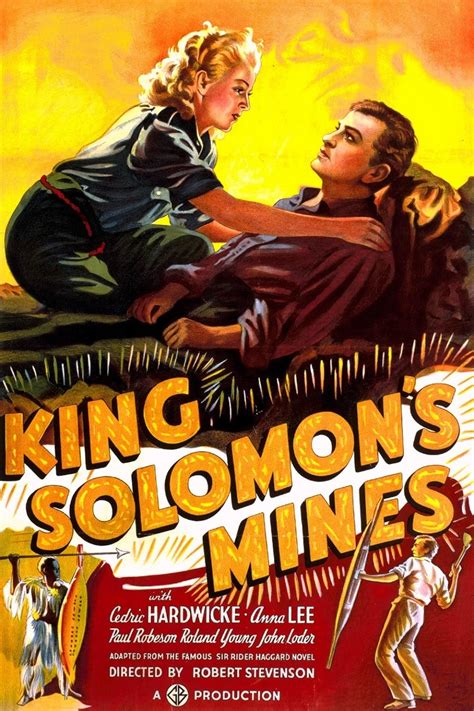 King Solomon's Mines (1937) - Posters — The Movie Database (TMDB)