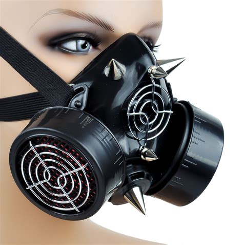 6" Spike Bio Hazard Cosplay Mask Gothic Industrial: Science Lab Face Masks: Amazon.com ...