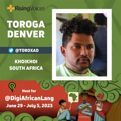 Toroga Denver: promoting the Khoikhoi language in South Africa · Rising Voices