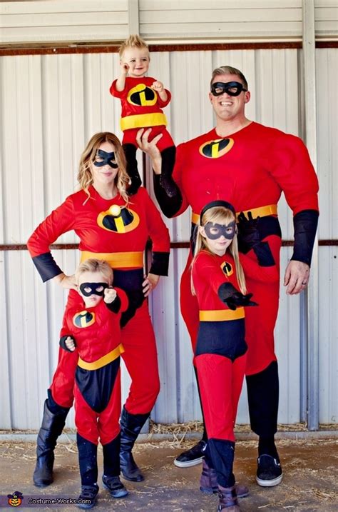 The Incredibles Movie Family Costume