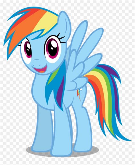 Mlp Rainbow Dash Vector, HD Png Download - 1280x1447(#2909576) - PngFind