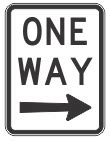 R2-2(R) One Way (Arrow Right Symbolic) | Transport for NSW