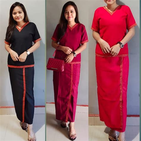 Jual Baju Adat Toraja /Baju Adat /Pakaian Setelan Adat Toraja Wanita Set | Shopee Indonesia