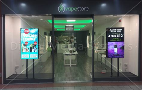 Dual Screen - Retail Digital Signage Window Displays - Digital Media Systems