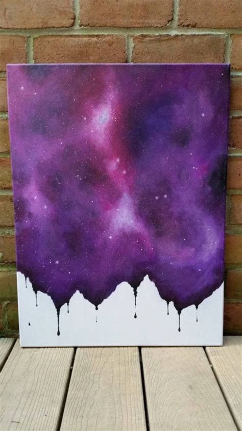 30 Startling Acrylic Galaxy Painting Ideas | Hippie painting, Abstract ...