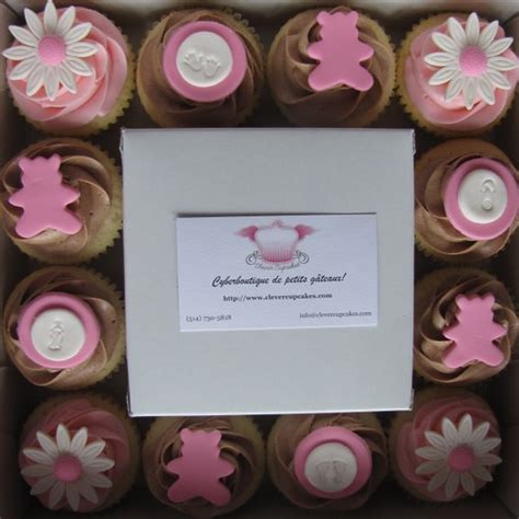 Pink Baby Shower Cupcakes | Vanilla cupcakes frosted with pi… | Flickr