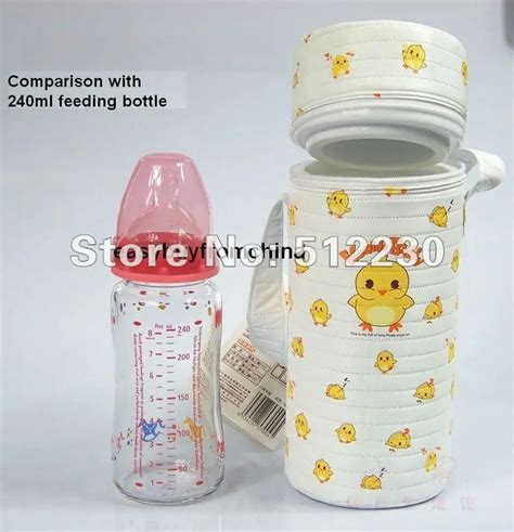 baby feeding bottle warmer cooler insulated carrier bag for single ...