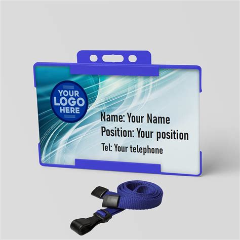 Staff ID Card IC10 Personalized Identification Card with Lanyard and Card Holder : Amazon.co.uk ...