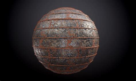 Metal Steel Rusted Pipe Seamless PBR Texture Texture | CGTrader