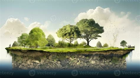 forest carbon sequestration create ai generated 29709171 Stock Photo at ...