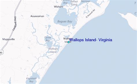 Wallops Island, Virginia Tide Station Location Guide