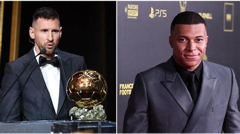 Kylian Mbappe Reacts After Lionel Messi Was Crowned 2023 Ballon D'Or Winner