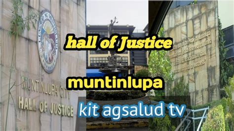 Muntinlupa city hall of justice ⚖ - YouTube