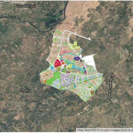 Bahria Town Phase 8 Map Rawalpindi • Seerab