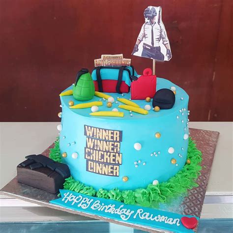 PUBG Themed Cake - Khushi Nepal