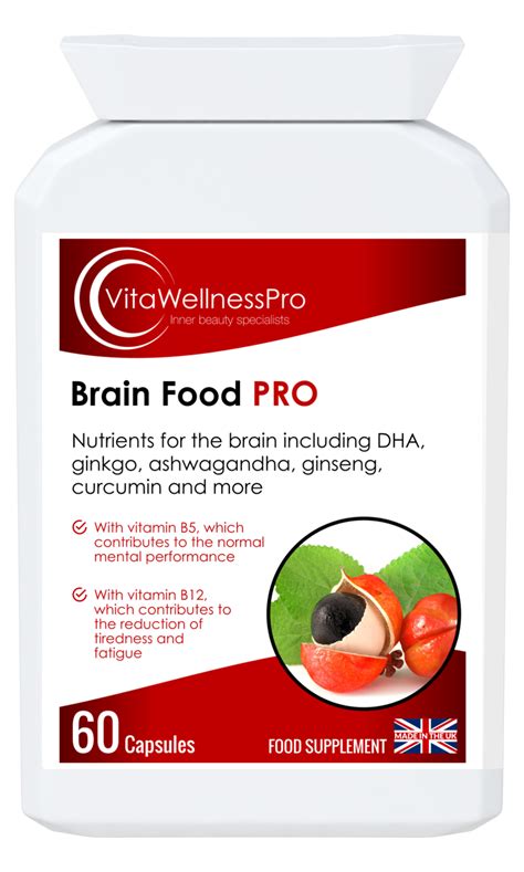 Brain Food - Mental Performance Brain Supplement Plus Energy And ...