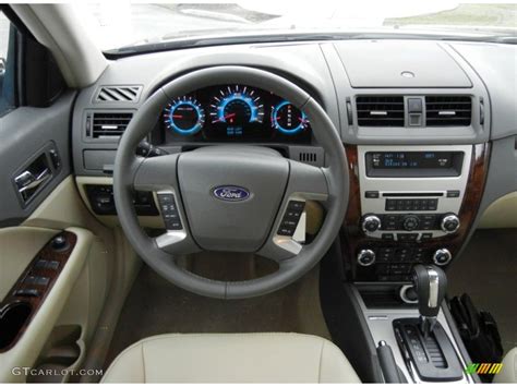 2012 Ford Fusion SEL V6 Medium Light Stone Dashboard Photo #64053730 | GTCarLot.com