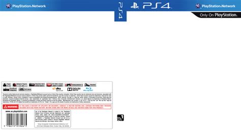 Ps4 Box Art Template Png - Download Free Mock-up