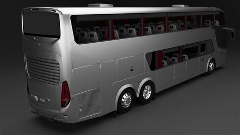 Scania Double Decker Bus - 3D Model by Agungkuncoro