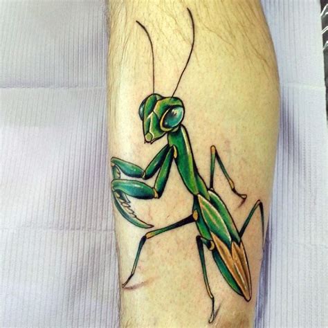 50 Praying Mantis Tattoo Designs For Men - Insect Ink Ideas