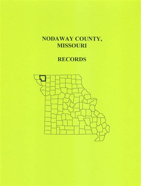 Nodaway County, Missouri Records - Southern Genealogy Books