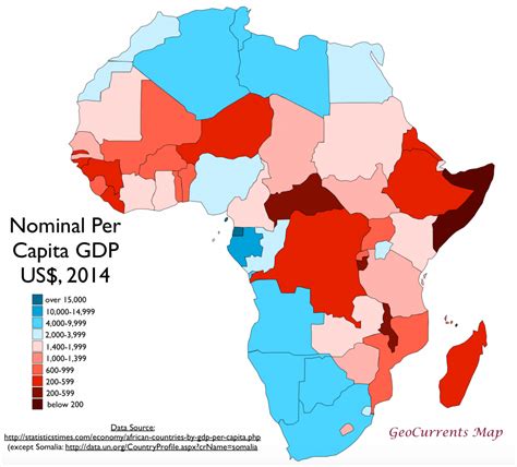 Africa: GDP per capita. : r/MapPorn