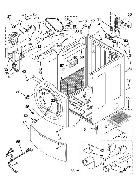 Whirlpool Duet Front Load Dryer Parts Diagram | Reviewmotors.co