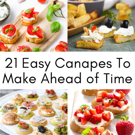 easy canape recipes to make ahead (1) - OhClary