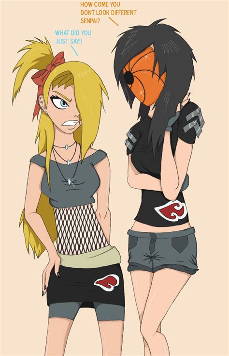 Deidara and Tobi as girls XD - Deidara x Tobi Photo (20344491) - Fanpop