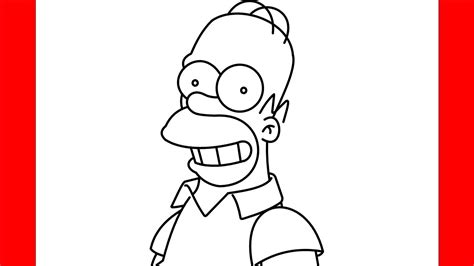 Easy Drawings Of Homer Simpson