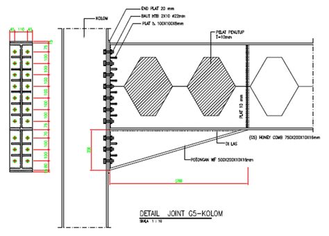 Perencanaan Balok Baja WF Kastella (Honey Comb Beam) - Artikel Teknik Arsitektur dan Sipil