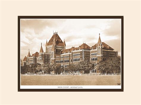 High Court | Old Bombay | Mounted Photo Print