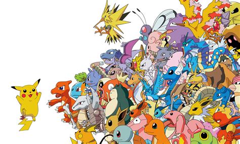 Pokemon First Generation Hd Wallpaper