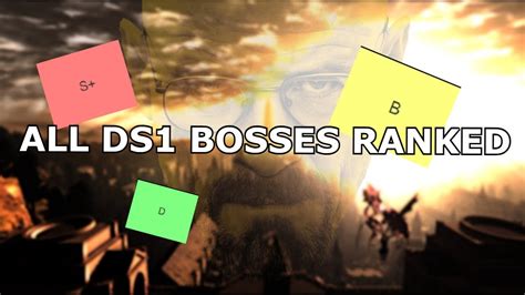 Every DS1 Boss Ranked !!(the bosses slap) - YouTube