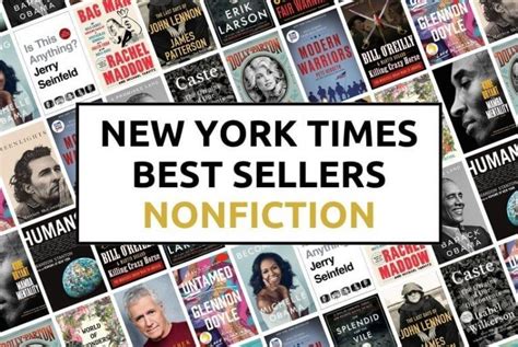 The Complete List of New York Times Nonfiction Best Sellers | Booklist Queen