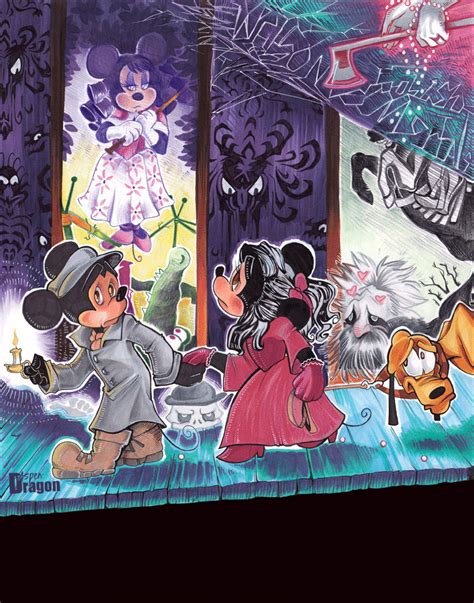 Mickey and Minnie's Haunted Mansion by Aspendragon on DeviantArt