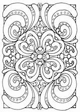 Complex Geometric Coloring Pages At GetDrawings  Free Download sketch template