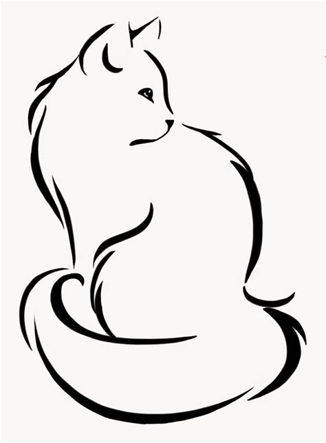 Cat silhouette for tattoo | Cat silhouette tattoos, Cat tattoo designs, Cat tattoo