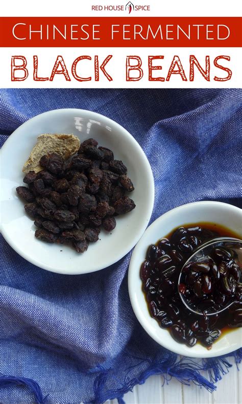 Fermented black beans (豆豉) | Black bean sauce, Black bean recipes, Fish ...