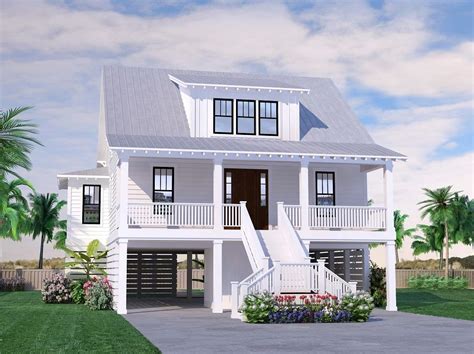 Bogue Sound | Beach house floor plans, Stilt house plans, Beach cottage house plans