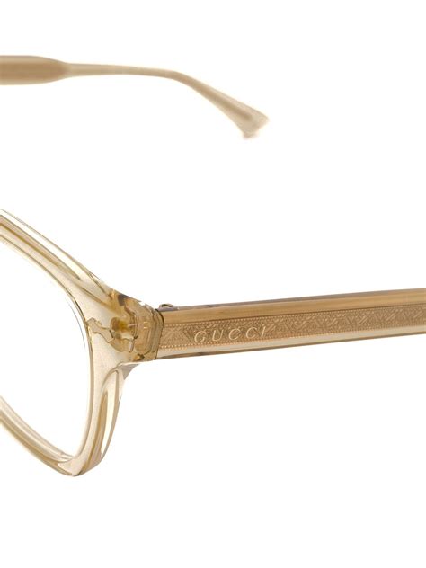 Gucci Eyewear Square Frame Glasses - Farfetch