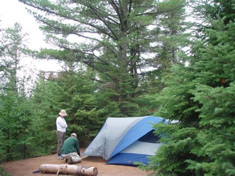 Boundary Waters Map, BWCA, Campsite Information