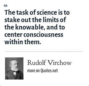 Rudolf Virchow Quotes