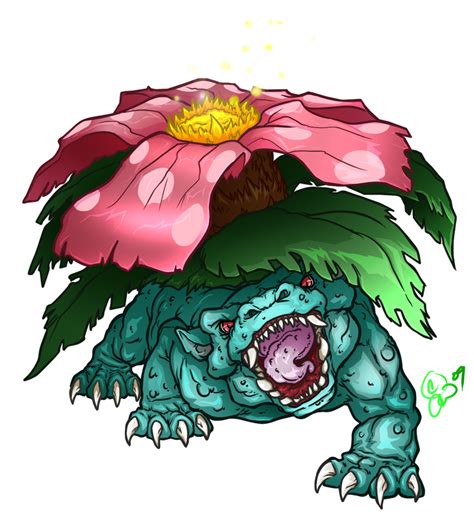 Pokemon - 003 Venusaur by BHS-ArchetypeRex on DeviantArt