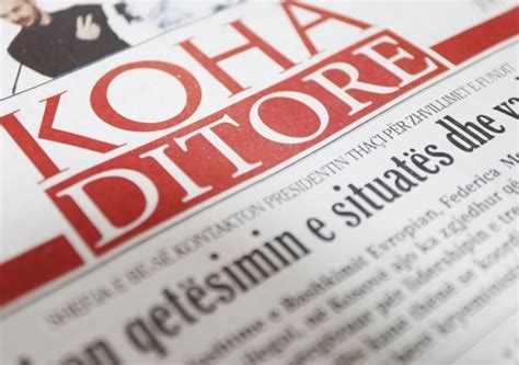 A po mbyllet Gazeta “Koha Ditore”? - Gazeta Stop