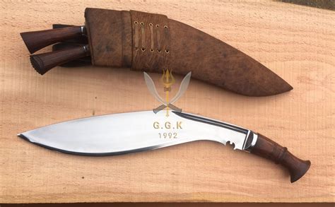 Everestforge-13 inches Blade Traditional Gurkha kukri-khukuri made in nepal- Leaf spring ...