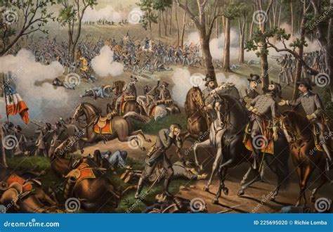 Battle of Chancellorsville editorial image. Image of death - 225695020