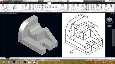 Autocad 2018 3d Zeichnen