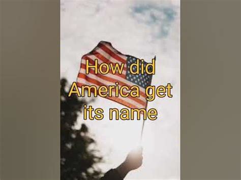 How did America get its name #america #short#viral #information - YouTube